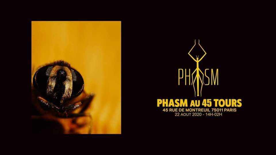 Phasm au 45 Tours - Página frontal