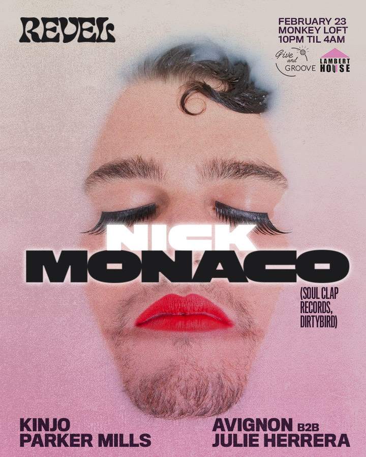 Revel: Nick Monaco - フライヤー表