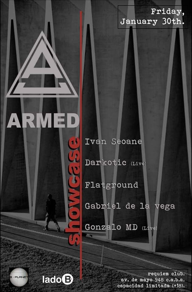 Armed Showcase #04 - フライヤー表