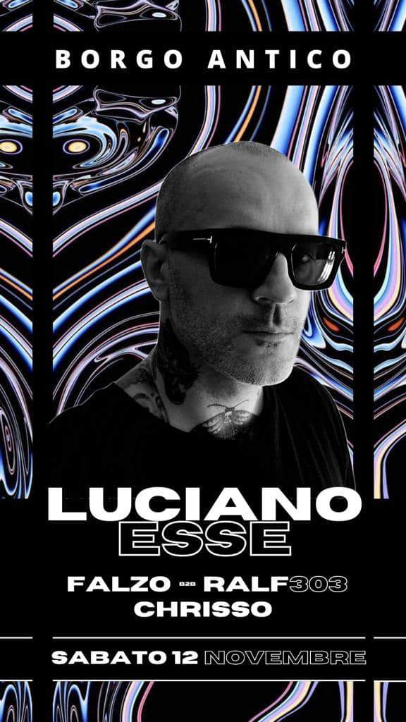 Luciano Esse at Borgo - フライヤー表