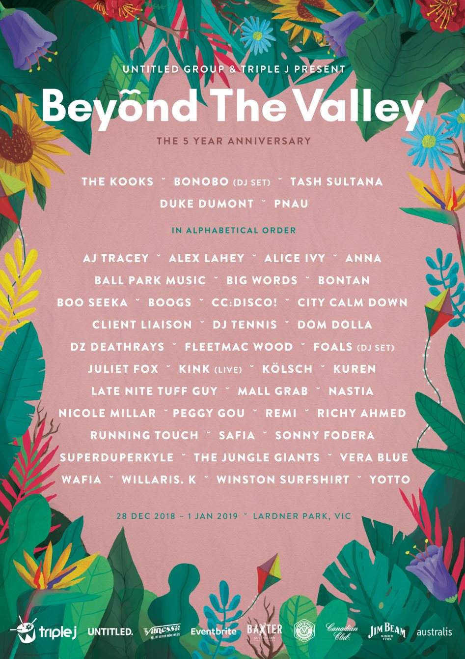 Beyond The Valley 2018 - Página frontal