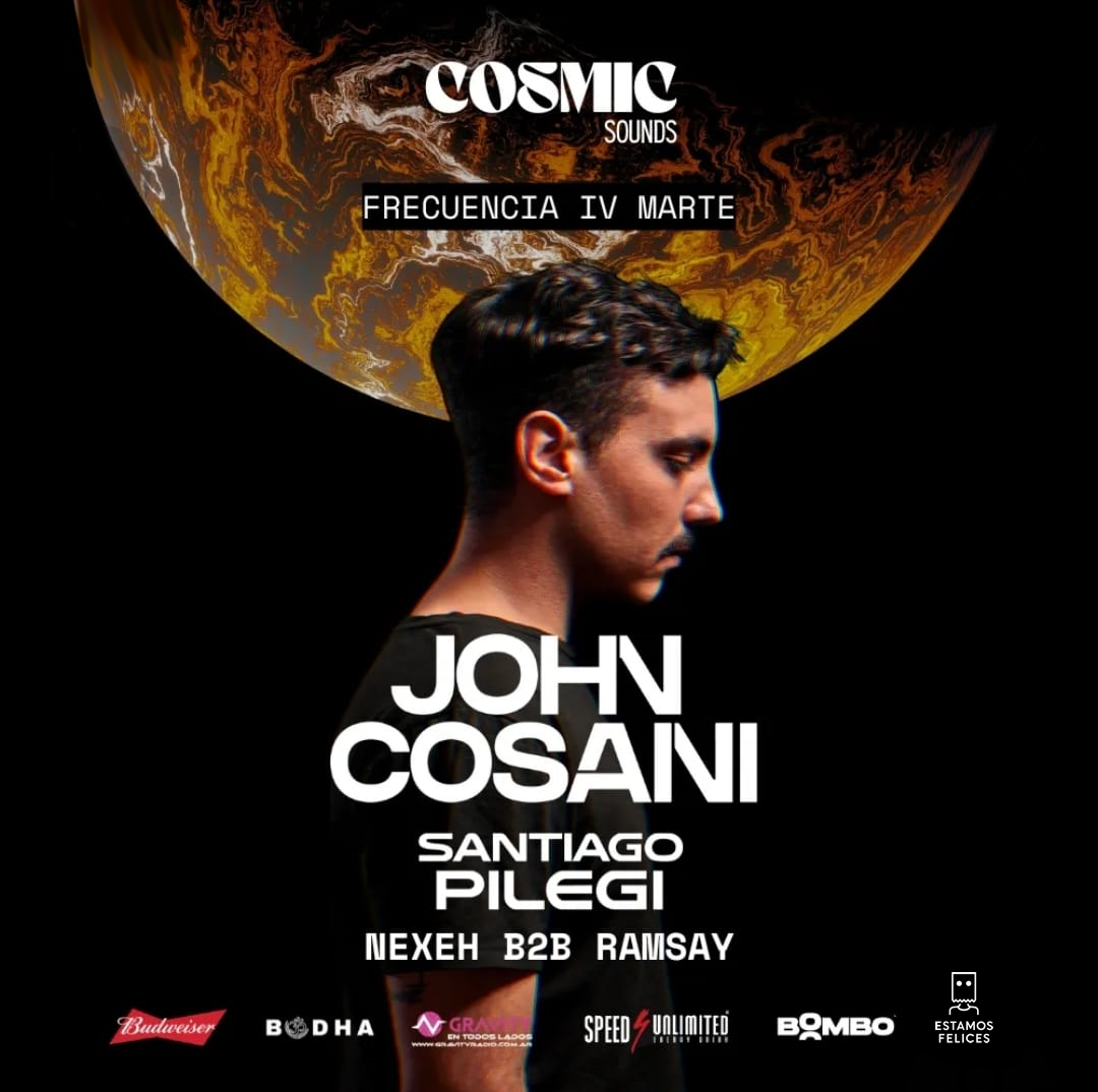 John Cosani & MORE ARTISTS [FRECUENCIA IV MARTE] - by COSMIC SOUNDS, LA ...