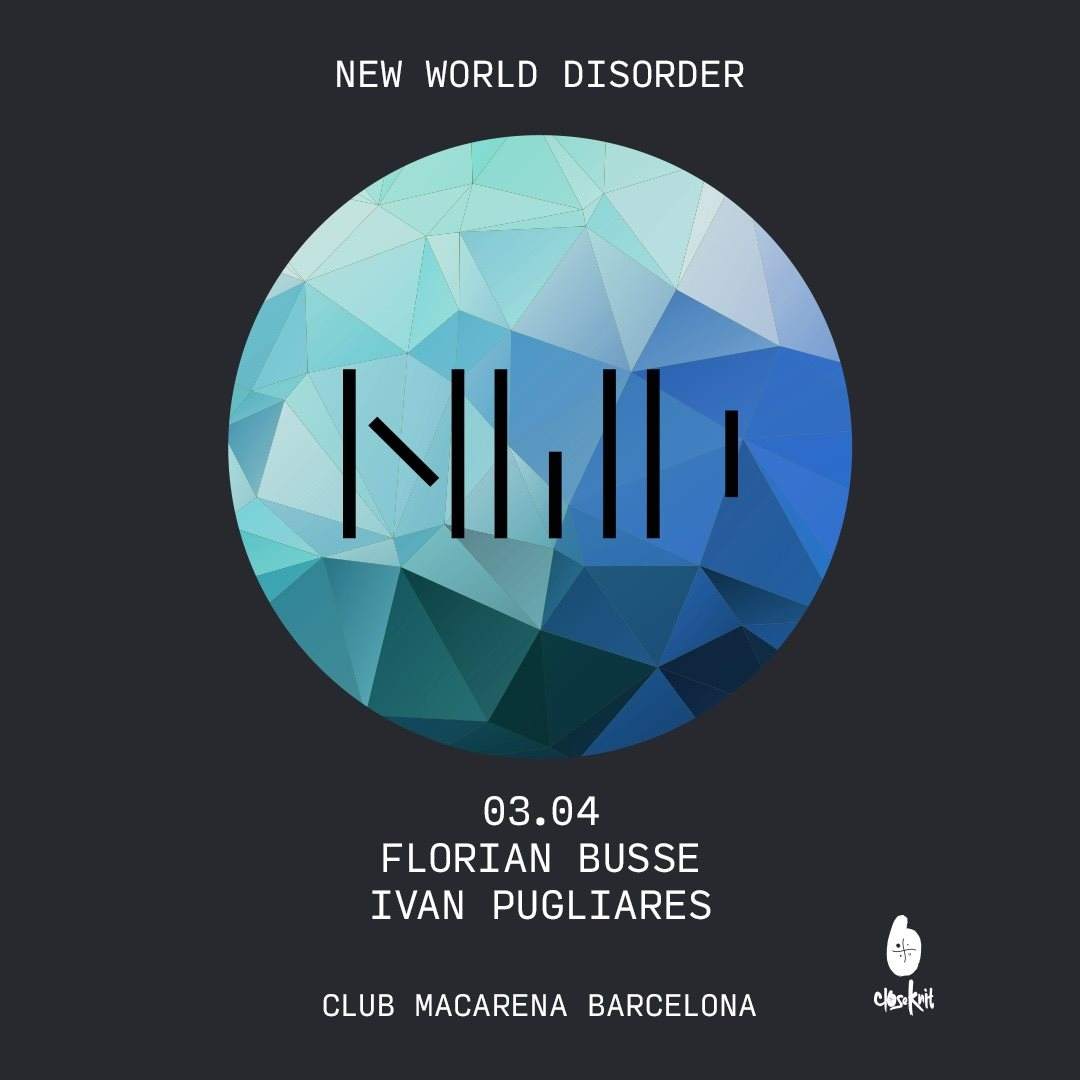 New World Disorder - フライヤー表