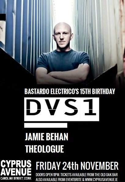 DVS1 & Jamie Behan- Bastardo Electrico's 15th Birthday - Página frontal