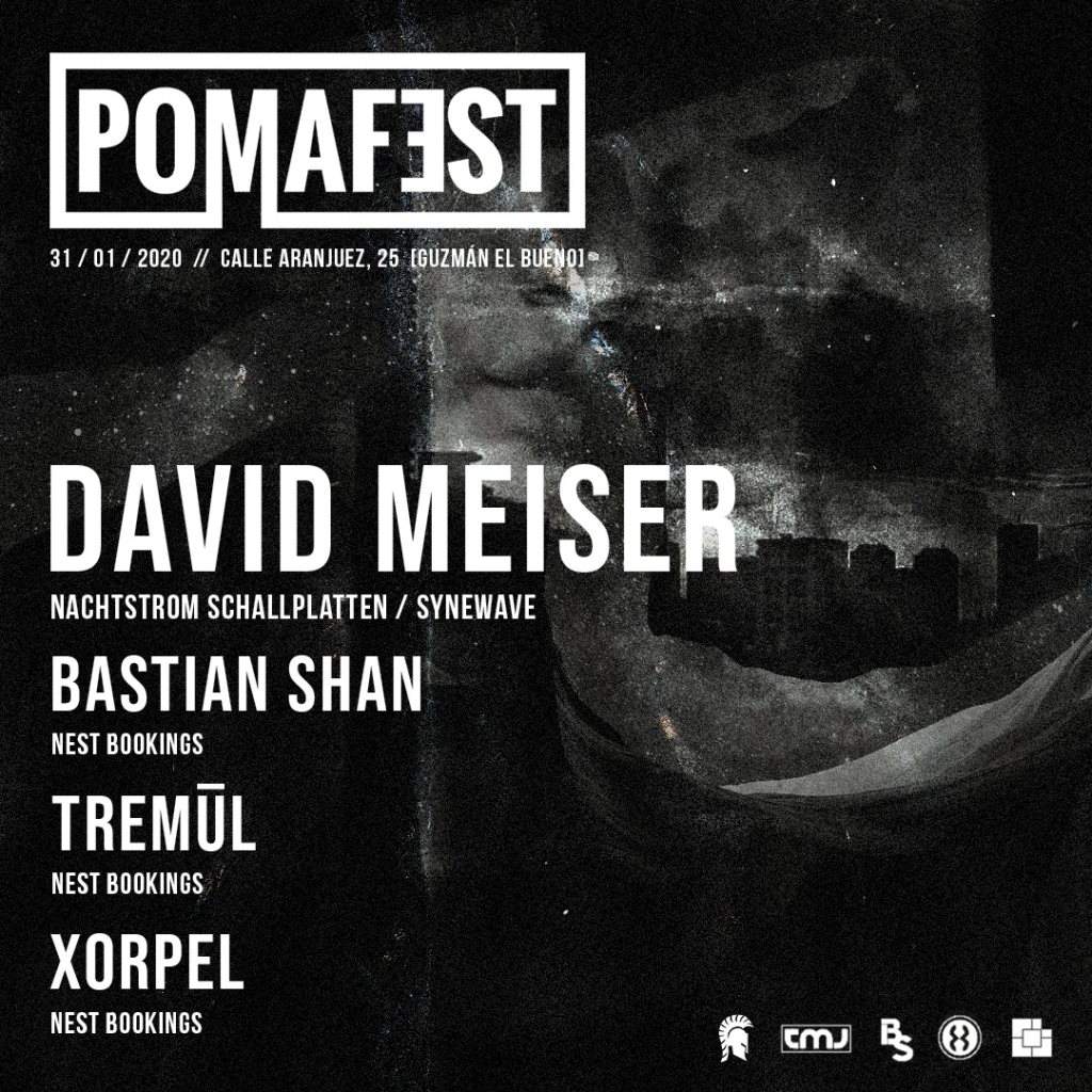 Pomafest W/ David Meiser - フライヤー表