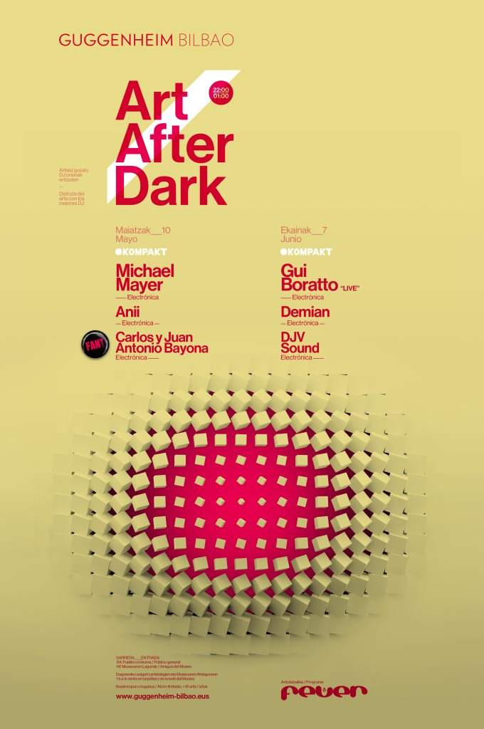 Gui Boratto -Live & Demian / Kompakt at Art After Dark - Página frontal