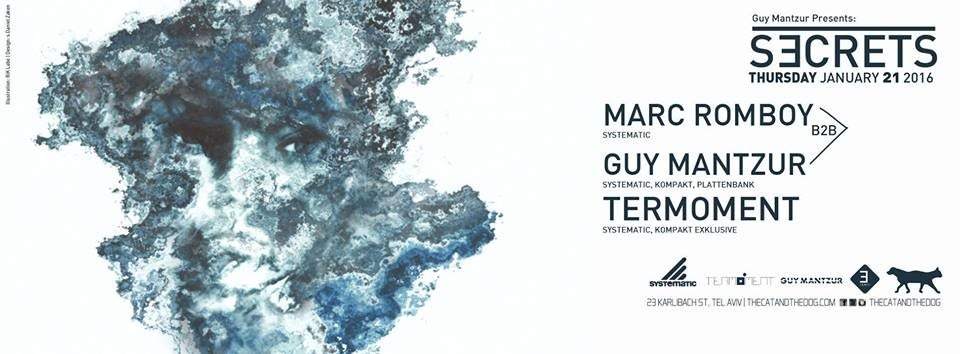 Sɘcrets with Marc Romboy B2B Guy Mantzur & Termoment - Página frontal
