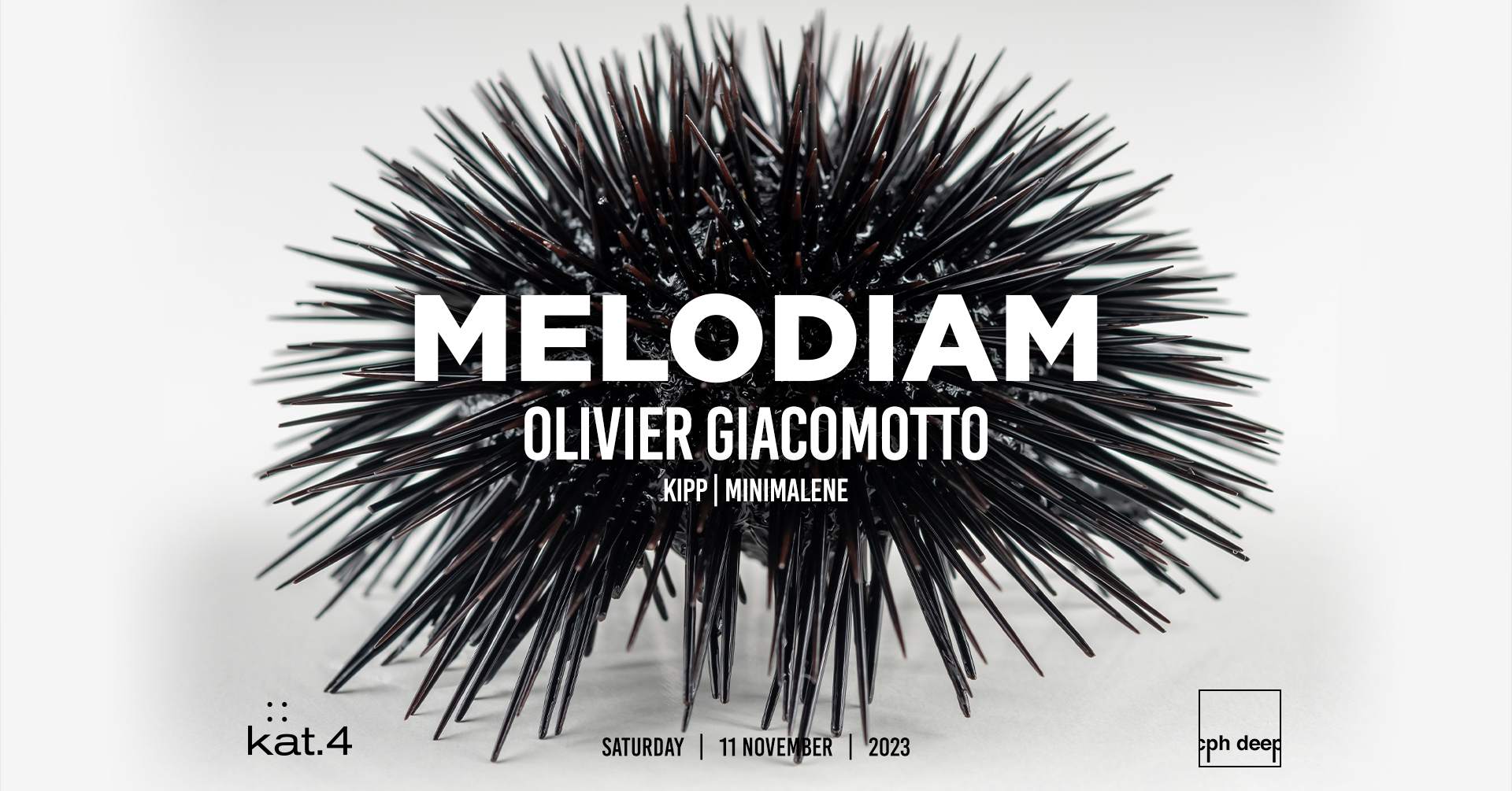 MELODIAM - Olivier Giacomotto - kat.4 - フライヤー表