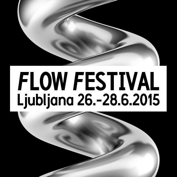 Flow Festival Ljubljana 2015 - Day 1 - フライヤー表
