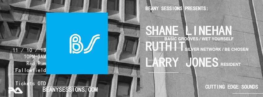 Beany Sessions with Shane Linehan, Ruthit & Residents - Página trasera