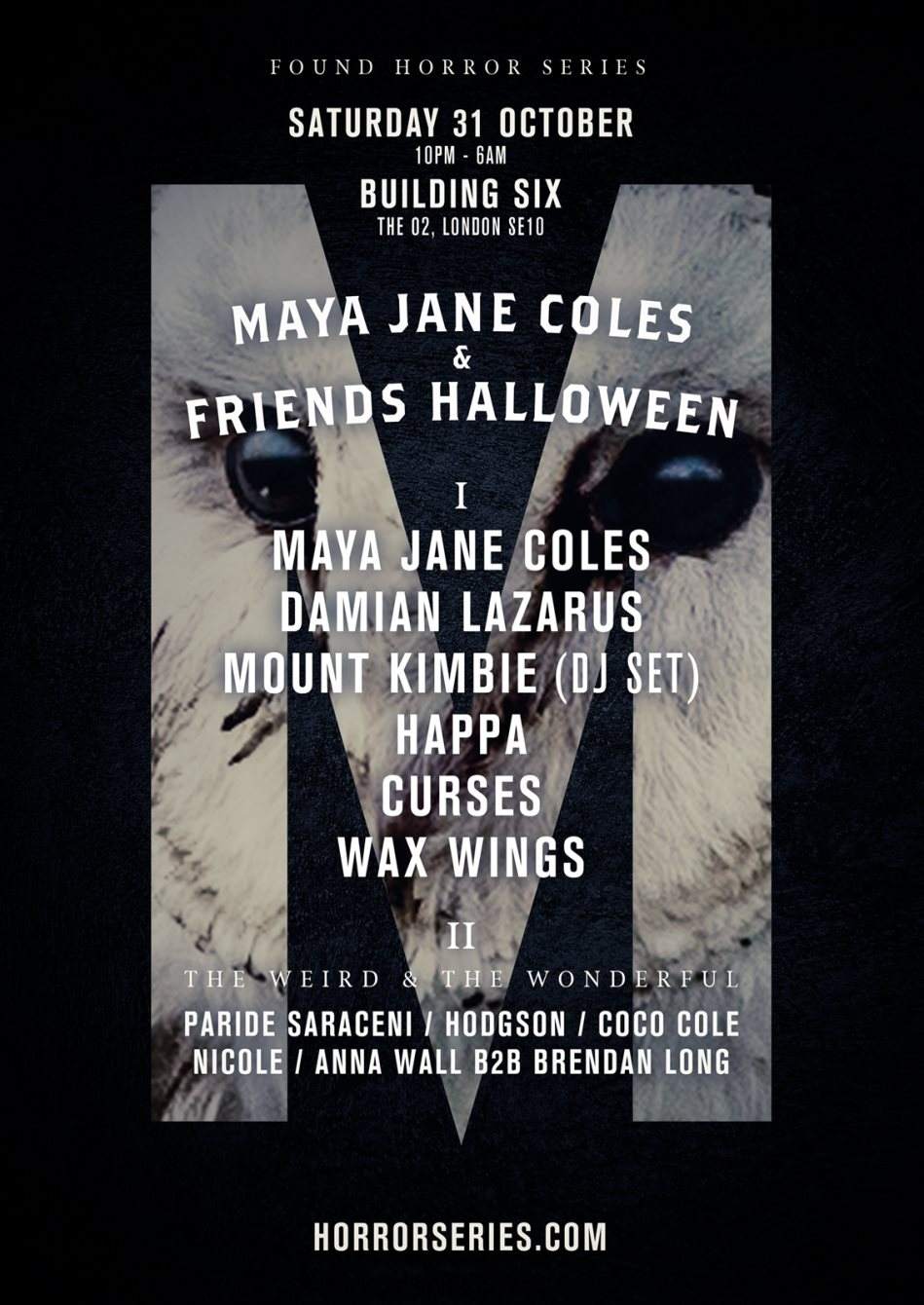 Found Horror Series - Maya Jane Coles & Friends Halloween - Página frontal