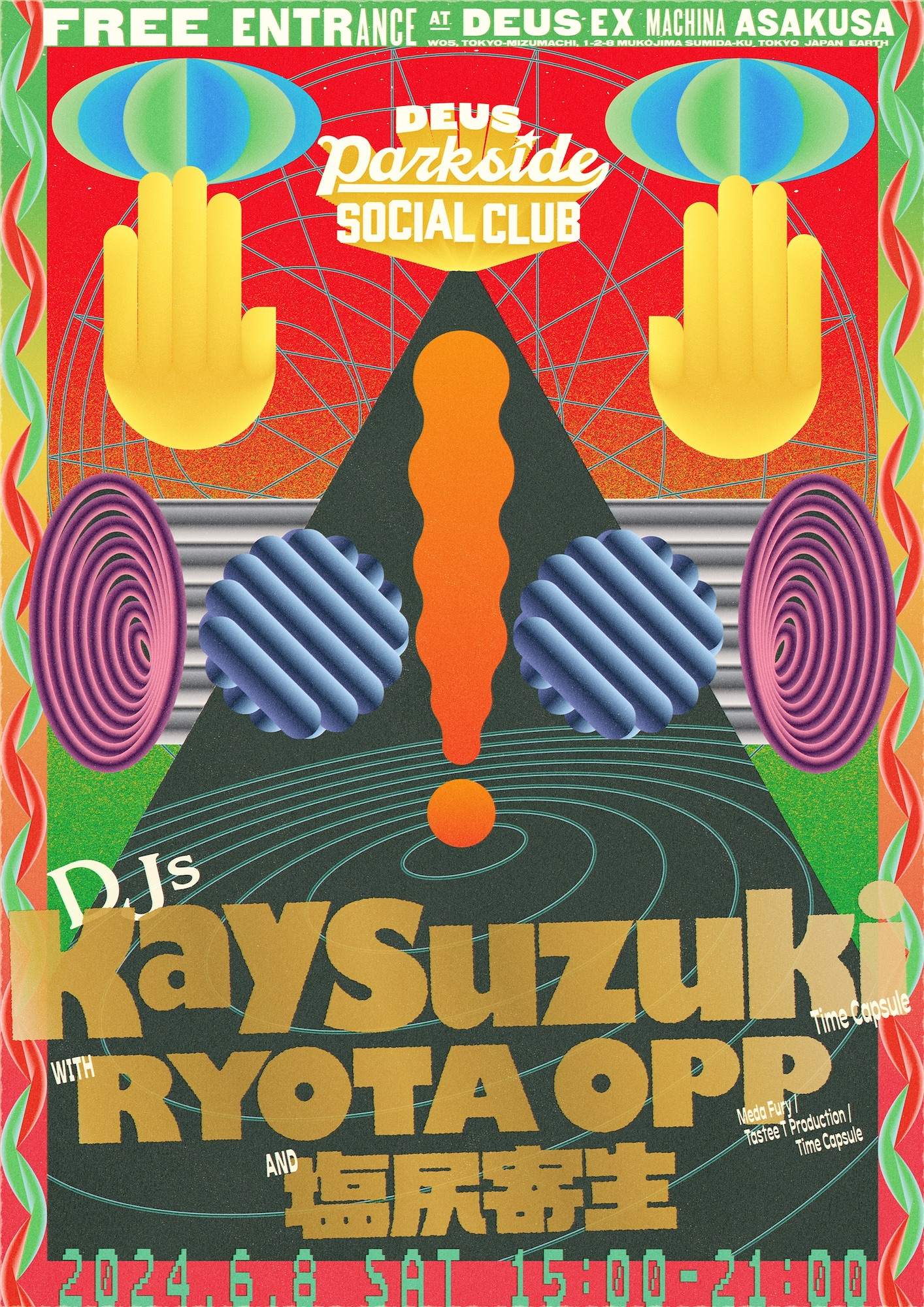 DEUS Parkside Social Club feat. Kay Suzuki at Deus Ex Machina 