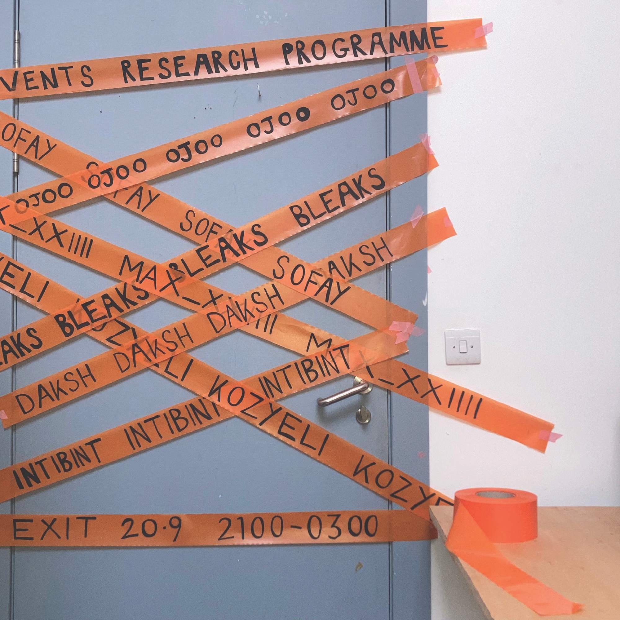 Events Research Programme: ojoo, BLEAKS, Sofay, Kozyeli, Intibint ...