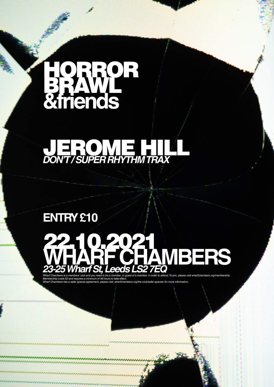 Horror Brawl & Friends presents Jerome Hill - Página frontal