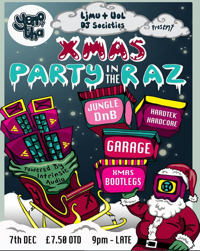 Xmas party in the Raz em TBA - The Raz, Liverpool