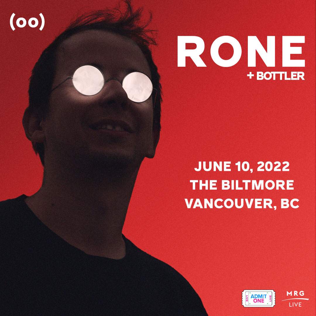 Rone - Biltmore Cabaret - June 10, 2022 - Vancouver, BC - Página frontal