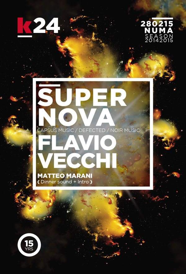 Docshow Every Week presenta Supernova Flavio Vecchi - フライヤー表