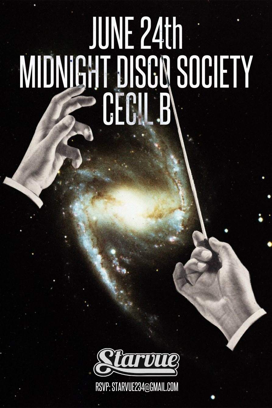 Midnight Disco Society Cecil B - Página frontal