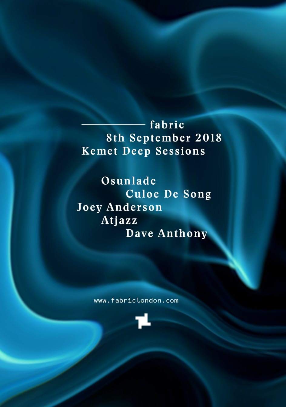fabric: Kemet Deep Sessions with Osunlade, Culoe De Song & Joey Anderson - Página trasera