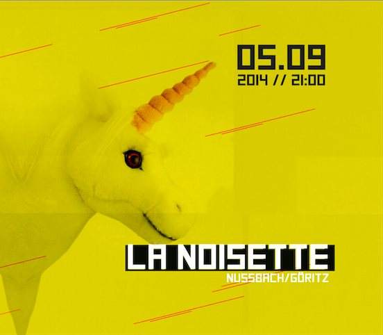 LA Noisette, Unique one 2014 - フライヤー表