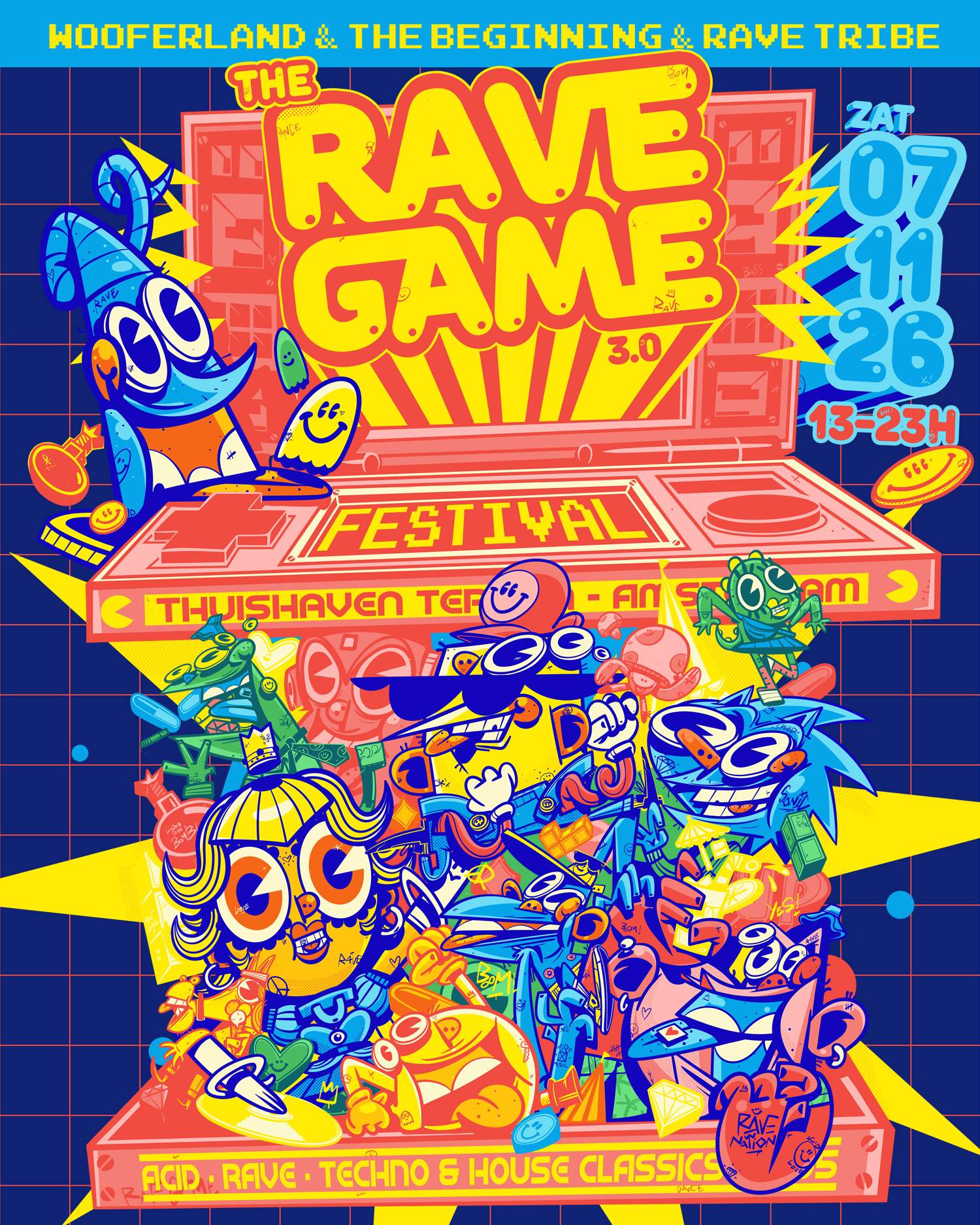 Wooferland, The Beginning & Rave Tribe pres. The Rave Game 2026 at ...