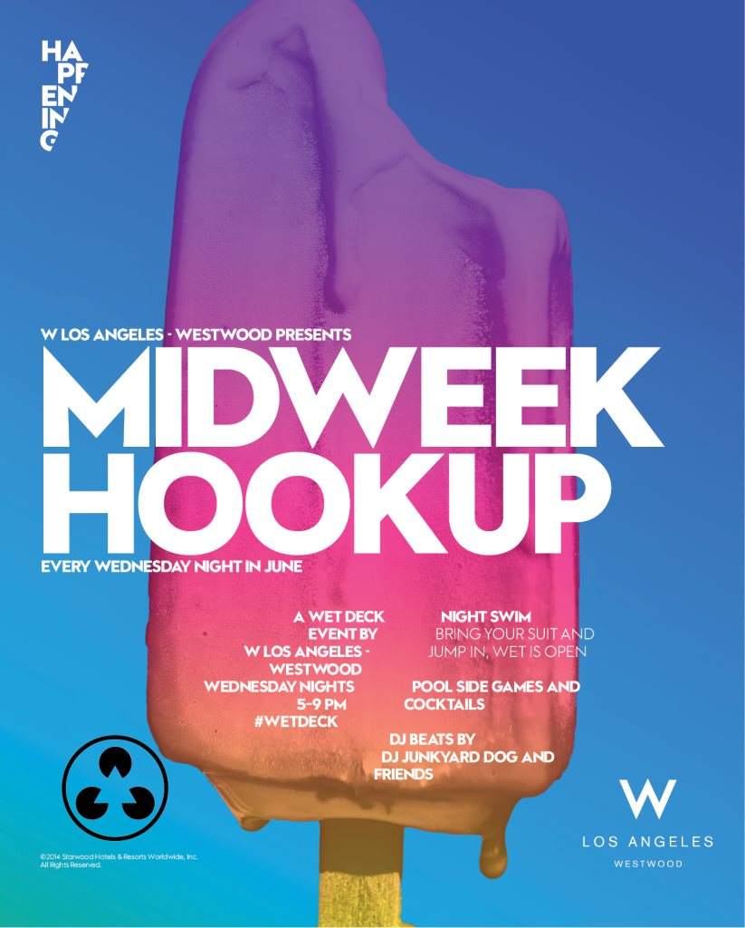 Midweek Hookup Night Swim - フライヤー表