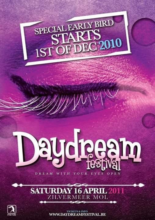 Daydream Festival 2011 - フライヤー裏
