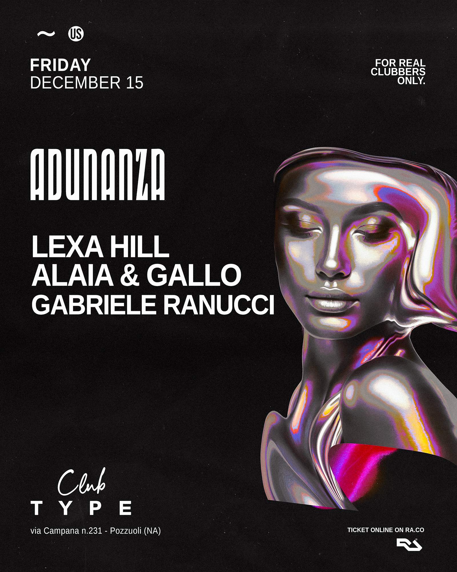 ADUNANZA ~ 34 • Lexa Hill + Alaia & Gallo + Gabriele Ranucci at Club ...