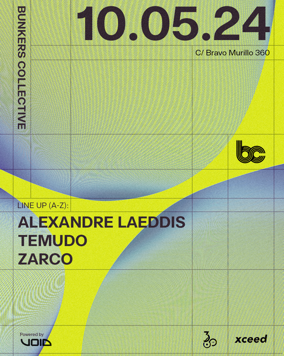 Bunkers Collective W/ Temudo + Alexandre Laeddis + Zarco - Página frontal