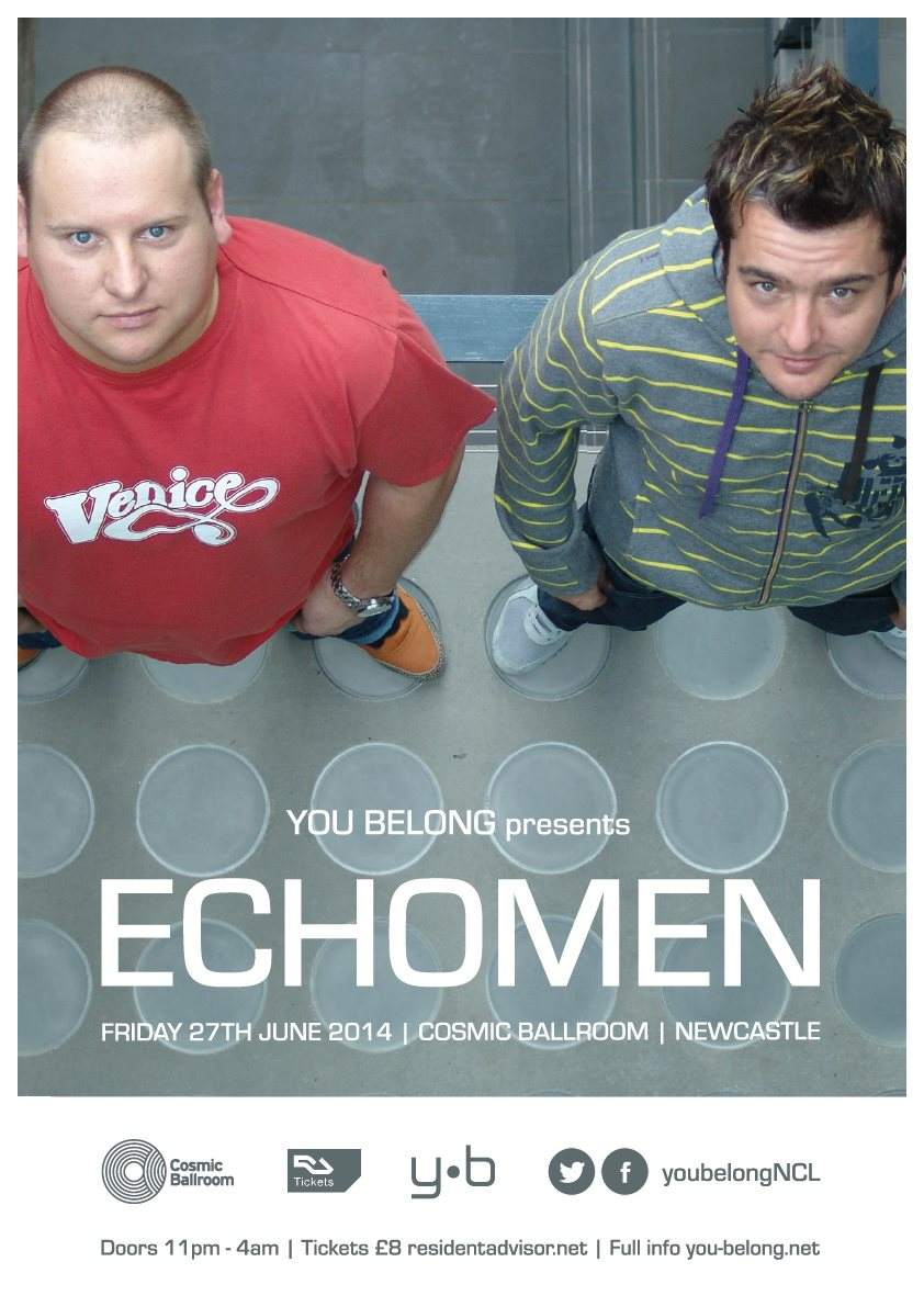 You Belong presents Echomen - フライヤー表