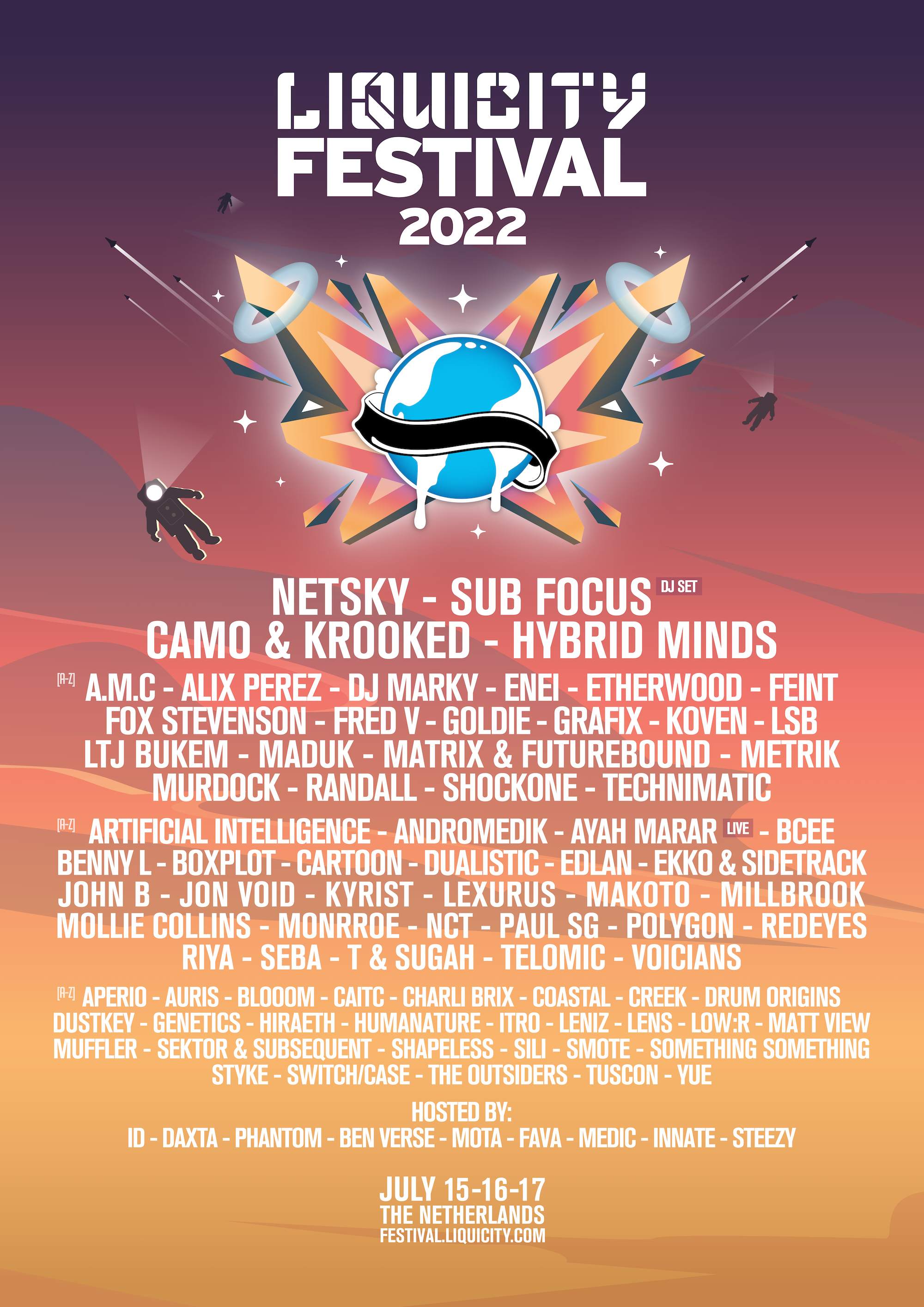 Liquicity Festival 2022 at Geestmerambacht, Other regions