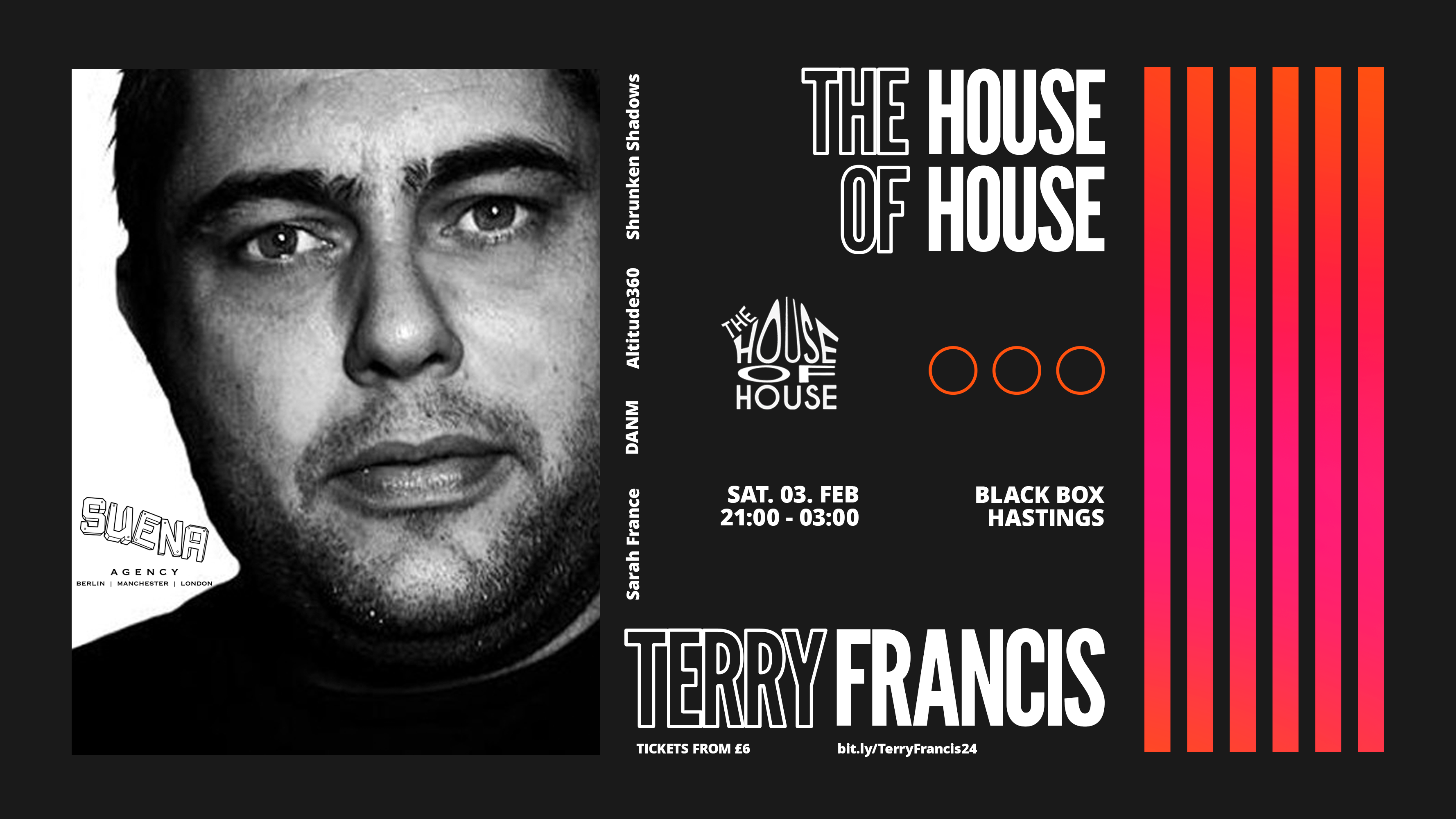 The House Of House presents: Terry Francis - フライヤー表