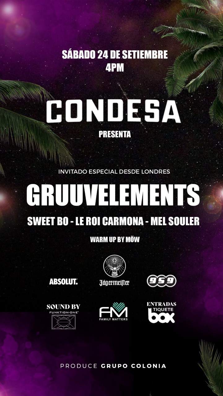 GruuvElement's en Costa Rica by Condesa - フライヤー表