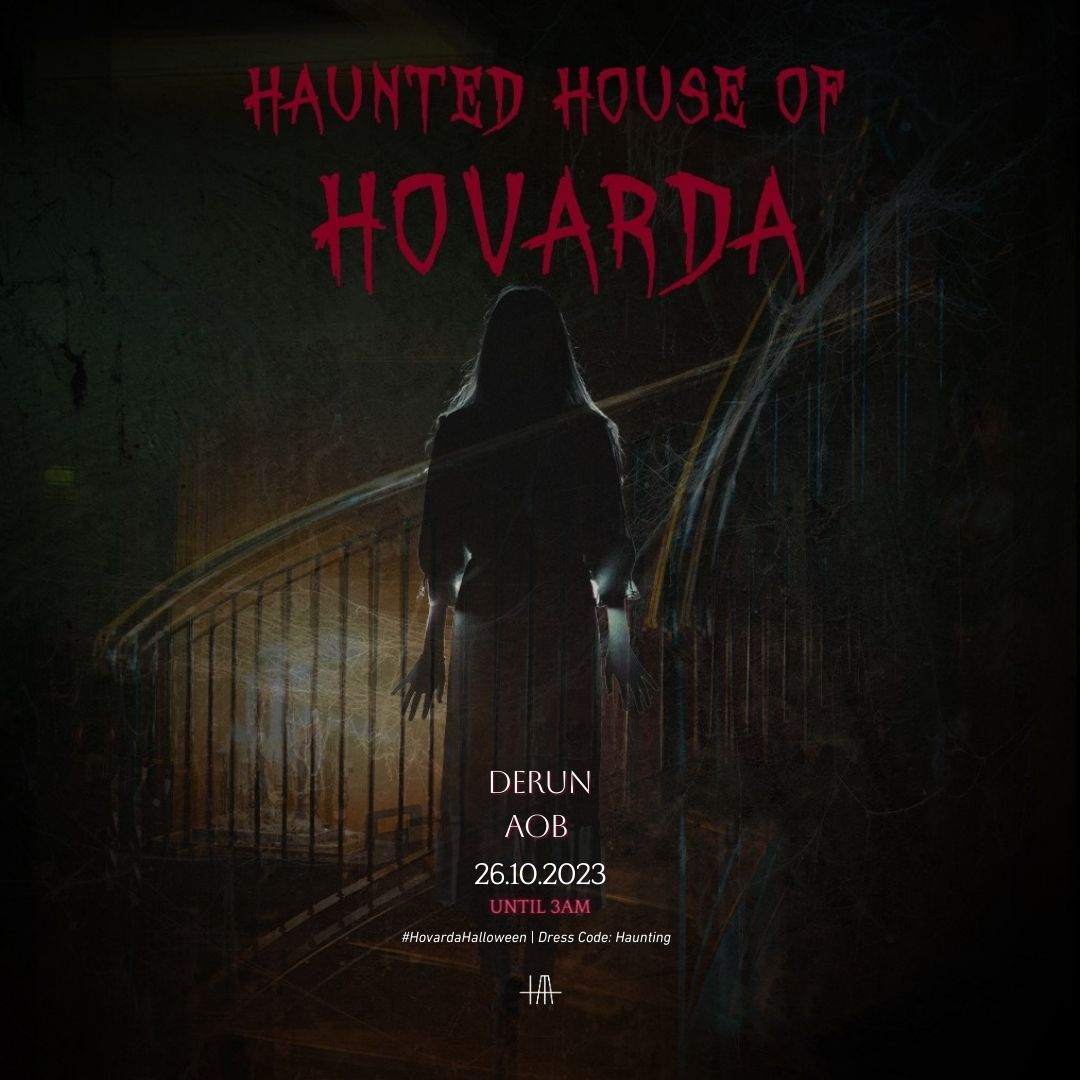 Haunted House of Hovarda - フライヤー表