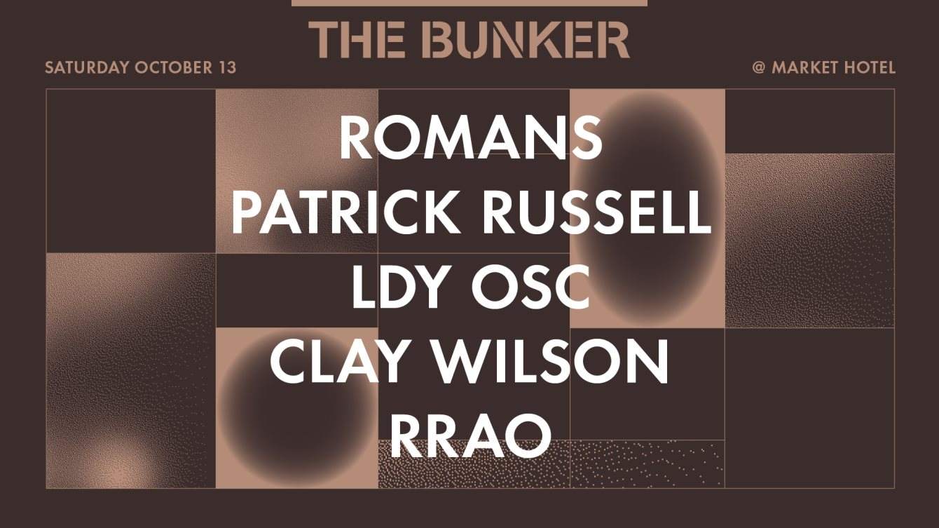 The Bunker with Romans, Patrick Russell, LDY OSC, Clay Wilson, rrao - Página frontal
