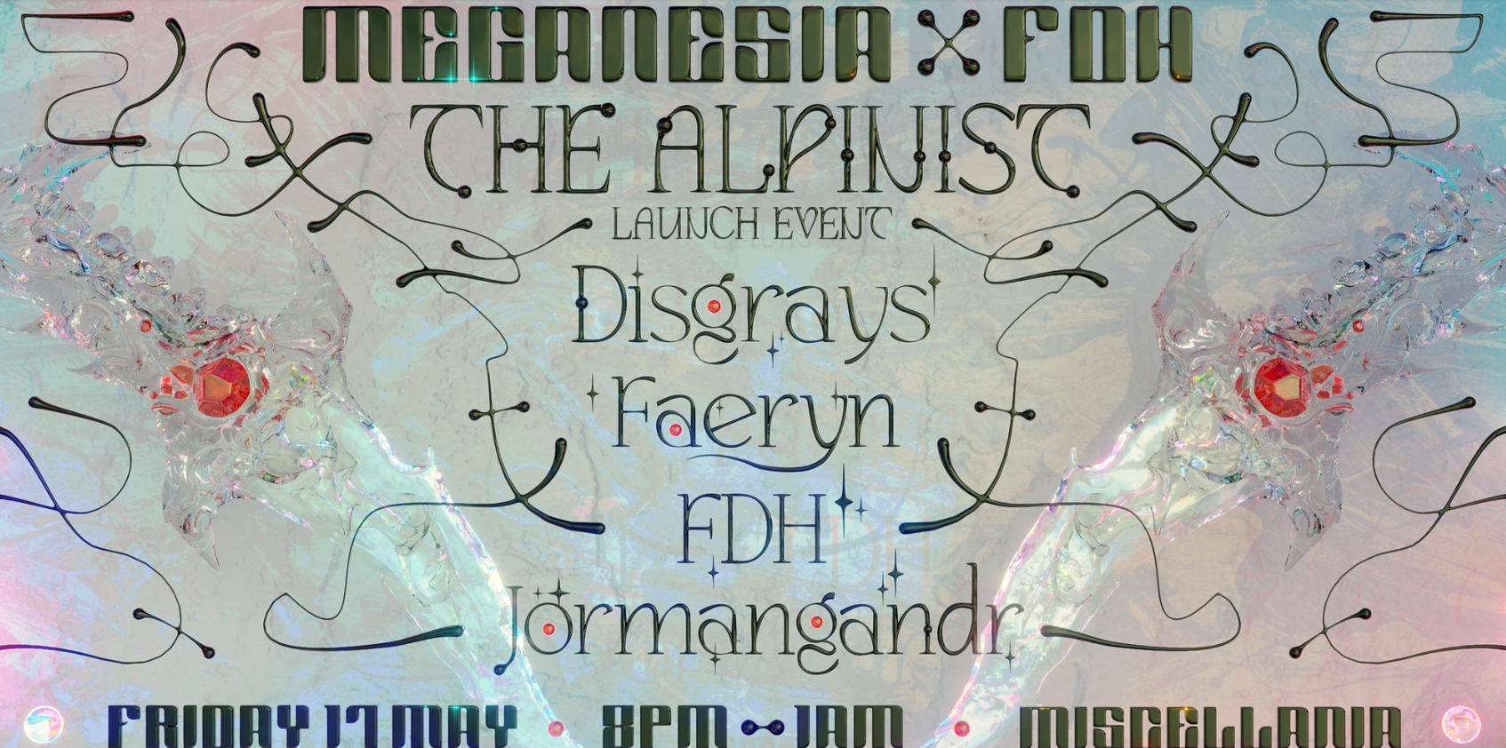 Meganesia pres. FDH 'The Alpinist' EP Launch - フライヤー表