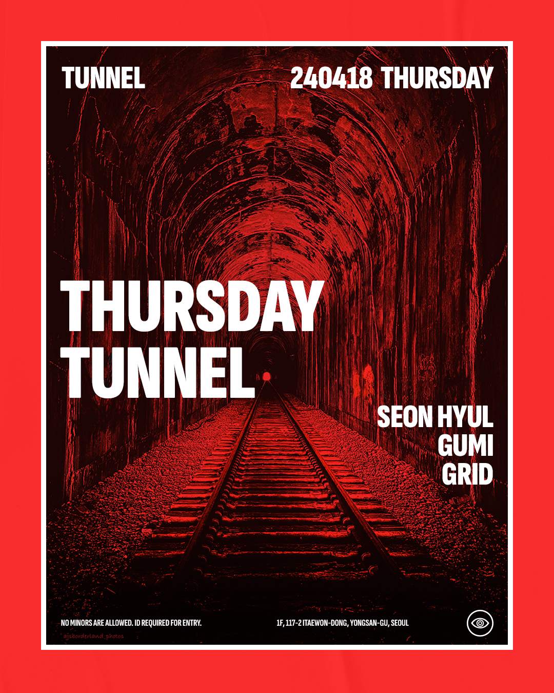 [TUNNEL SEOUL] Tunnel THURSDAY - Página frontal