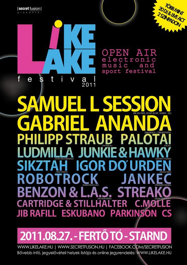 Likelake Festival 2011 - フライヤー表