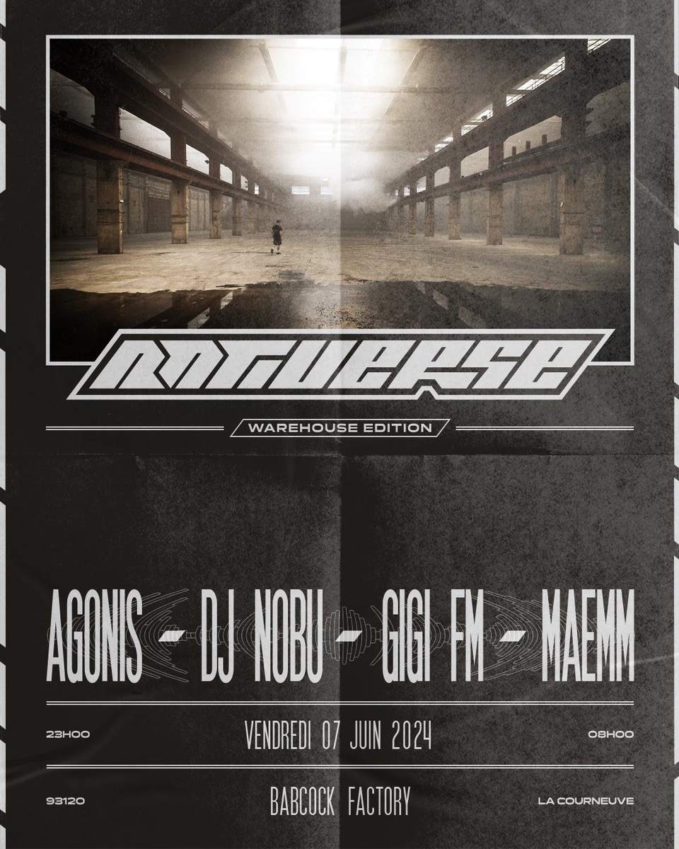 ANTIVERSE warehouse edition at Babcock Factory, Paris