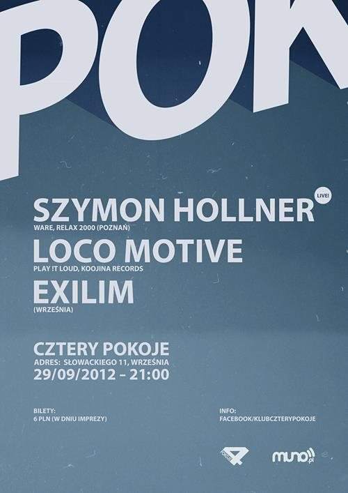 Szymon Hollner Live + Loco Motive - Página frontal