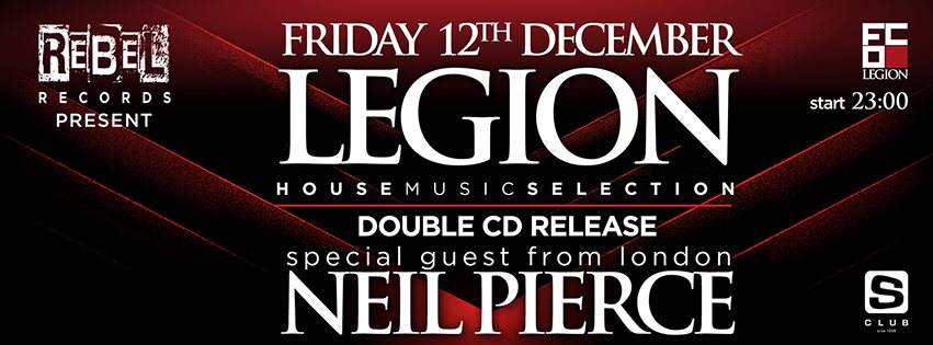 Legion Crew Double CD Release Party with Neil Pierce - Página trasera