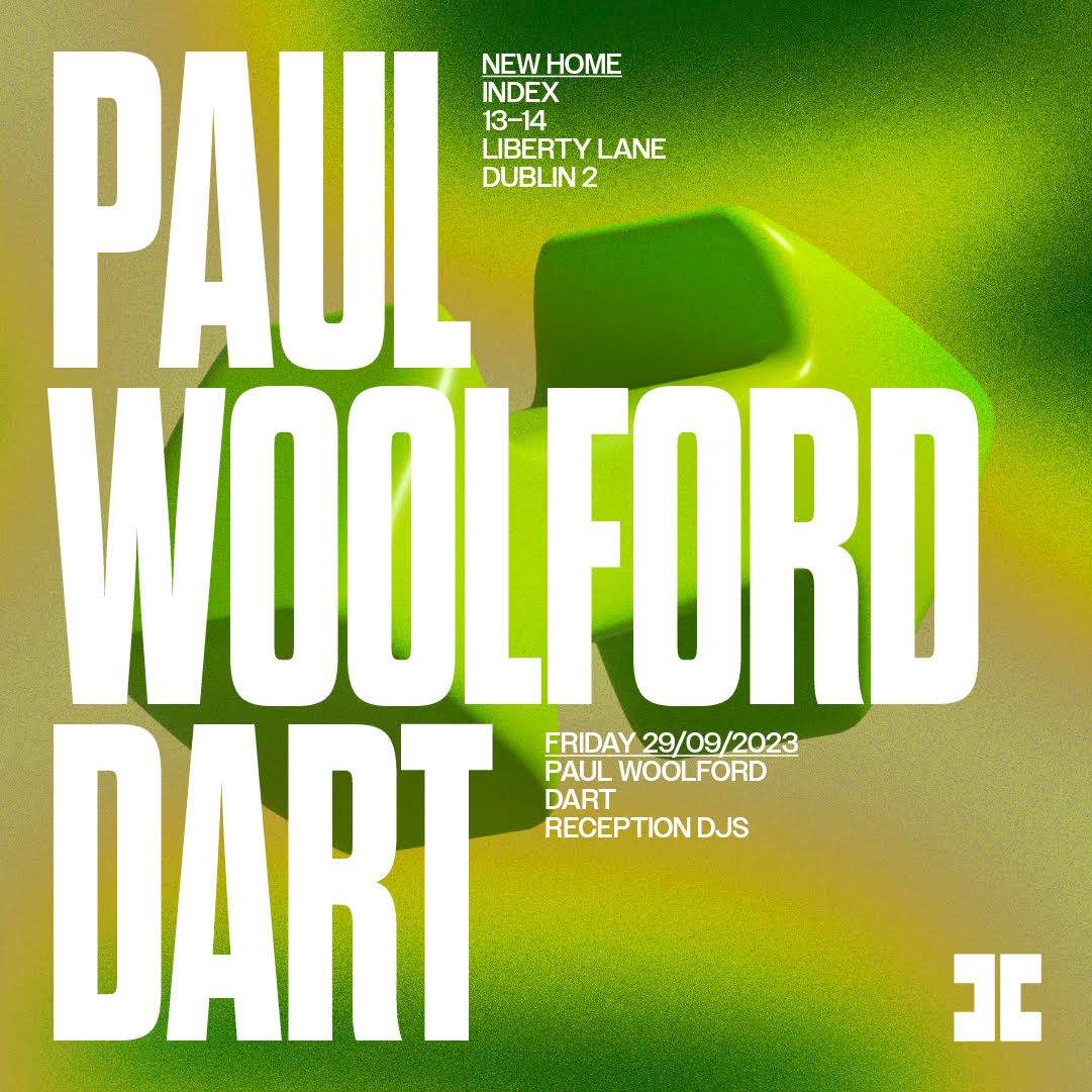 Paul Woolford & DART - フライヤー表