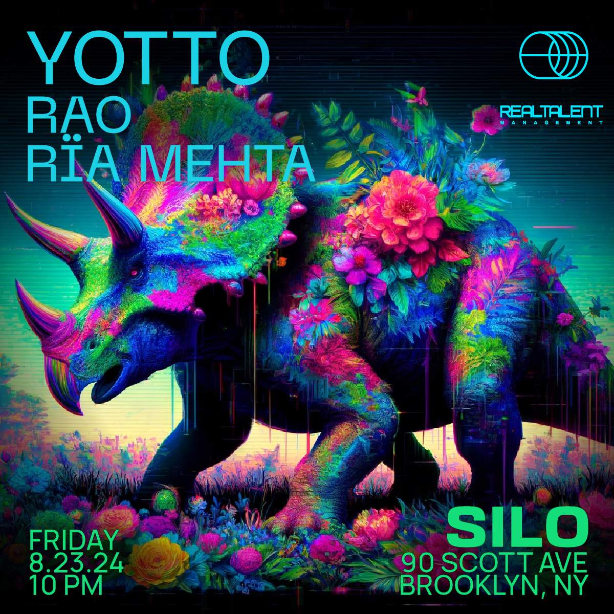 Yotto / Rao / Rïa Mehta at SILO, New York City
