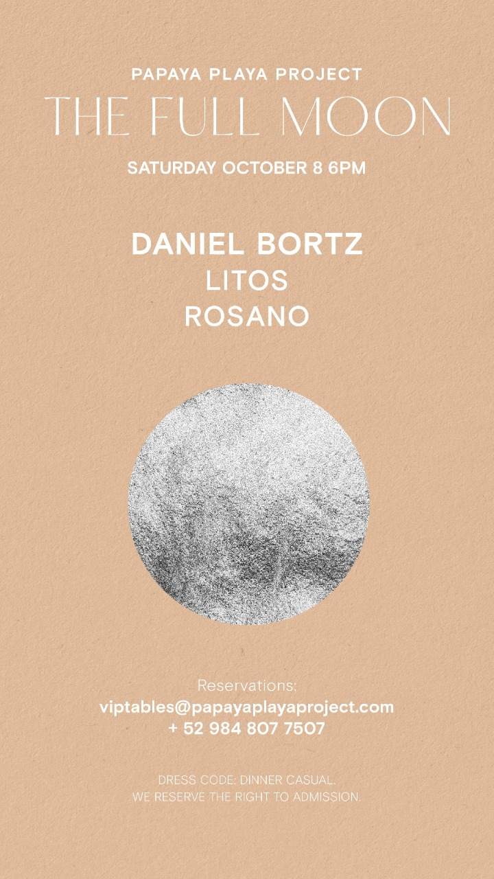 Full Moon with Daniel Bortz - Página frontal
