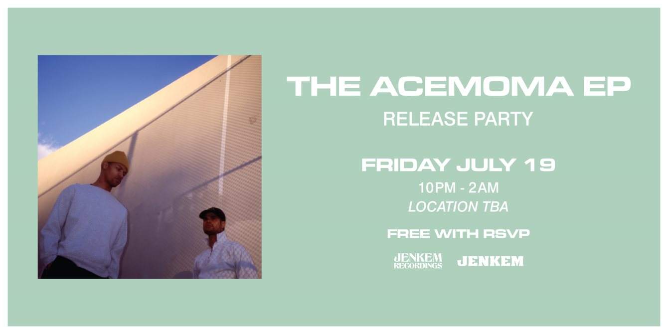 Acemoma EP Jenkem Recordings Release Party - Página frontal