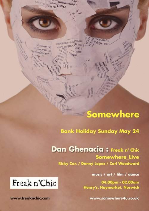 Somewhere featuring Dan Ghenacia - Página frontal