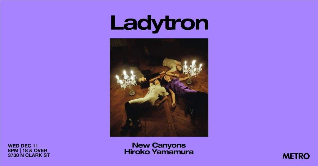 Ladytron with New Canyons & Hiroko Yamamura - Página frontal