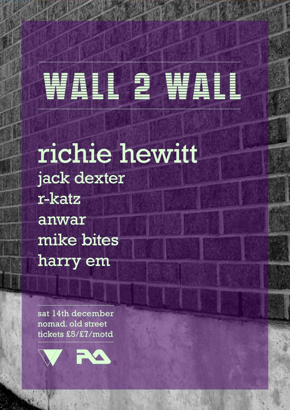 Wall 2 Wall Xmas Party - Página frontal