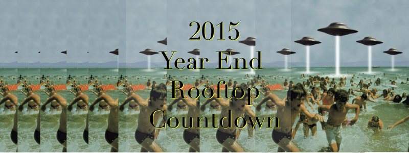 2015 Rooftop Countdown - フライヤー表