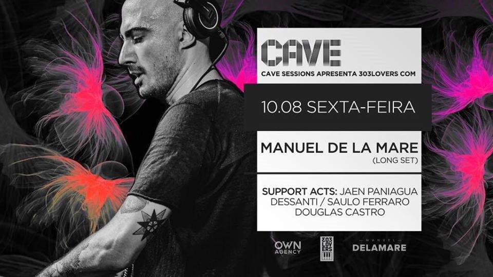 Cave Sessions Feat. '303 Lovers' - Manuel de La Mare - フライヤー表